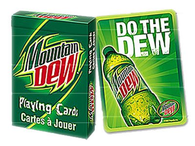 Mountain Dew Collectibles Poker Playing Cards Action Sports Edition