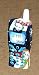 "Let It Snow" Snowman Patterned Cell Phone Christmas Ornament 4" #W6773