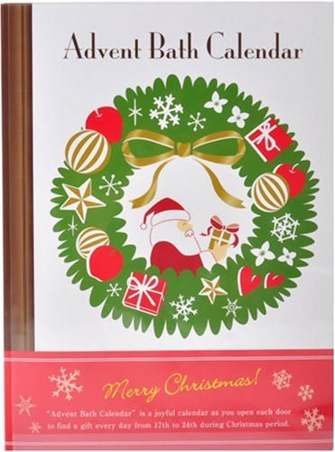 クリスマスのバスギフトセット アドベントバスカレンダー 2009