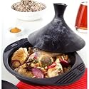 Mastrad F69000 Silikon Tagine Form for 2 Personen, schwarz
