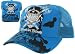 SMET by Christian Audigier Ed Hardy Mens Womens Unisex Trucker Hat Cap Blue/Black/White