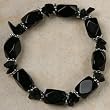 Bracelet - Black Onyx Stretch