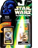 YODA & EPISODE ONE FLASHBACK CARD Star Wars 1998 The Power of the Force Action Figure & Accessories