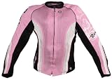 Joe Rocket Cleo 2.0 Ladies Textile Mesh Motorcycle Jacket Pink/Black/White XS