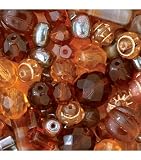 Czech Glass Bead Mix - 33gr/Mahogany
