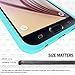 Galaxy S6 Case - Cellto [Soft Flexible] S6 Case Slim **New** [Precision Fit] Premium Flex Soft TPU Case - Retail Eco-Packaging - Thin Case for GS6 (2015) - Mint