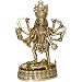 Kali Statue Brass Decor 5 x 2.75 x 9.25 inches