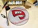 Western Kentucky Baseball Rugs 29` diameter