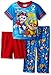 Paw Patrol Boys Marshall and Rubble Safety Tech 3-Piece Pajama Set