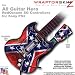 Confederate Flag Skin by WraptorSkinz TM fits All Sony PS2 Guitar Hero SG Guitar Controllers (GUITAR NOT INCLUDED)
