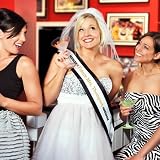 Exclusive Gifts and Favors-Bridal Entourage Bachelorette Sash & Veil Set By Cathy Concepts