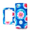Cuffu  Blue Garden  Sidekick 2008 Smart Case Cover Perfect for Sprint / AT&T / Nextel / Tmobile / Verizon Makes Top of the Fashion AND a Universal Screen Protector in Only One LOWEST Shipping Rate - Goes With Everyday Style and Apparel