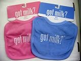 Two Got Milk? Bib (Available in blue or pink)