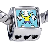 51vLDyYfM1L. SL160  Pandora Style Bead Lift Weights Beads Fits Pandora Bracelet