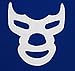 Blue Demon Mask Men's T-Shirt