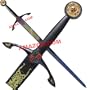 Edward, The Black Prince Noble Sword With Free Wall Display Plaque