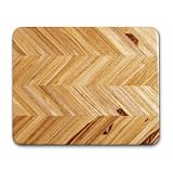 Proteak Teak Cutting Board Rectangle 15-by-12-by-1-Inch Herringbone Grain by Proteak Renewable Forestry