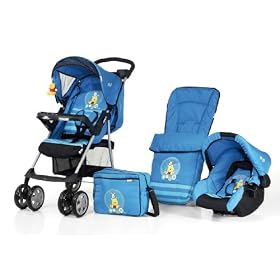 Hauck - Disney Shopper 7 Travel system set in Panorama Pooh