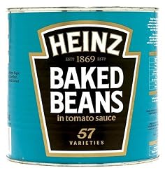Heinz Baked Beans in Tomato Sauce, 5.7-Pound Can (Pack of 2)