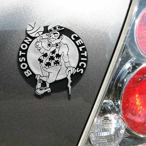 Boston Celtics Silver Car Emblem