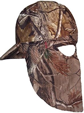 Realtree AP REAR QuikCamo Facemasks Mens Hunting Hat Camo Mask Adjustable Fits Most