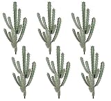 Six Pieces of 33" Artificial Finger Cactus Desert Plants