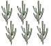Six Pieces of 33" Artificial Finger Cactus Desert Plants
