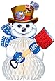 Snowman Centerpiece Party Accessory (1 count) (1/Pkg)