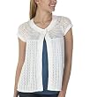 Juniors' Xhilaration&reg; 1-Button Flyaway Cardigan - White