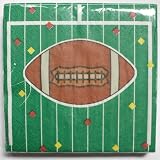 Football Playbook Paper Beverage Napkin (20 Pack)