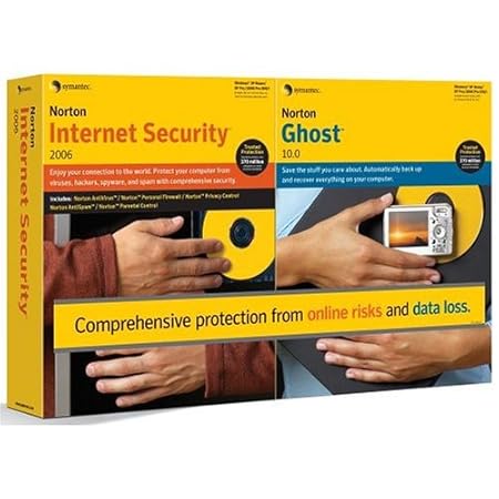 Norton Internet Security 2006/Norton Ghost 10.0 CD Canadian Retail Bundle