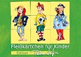 Flei&szlig;k&auml;rtchen f&uuml;r Kinder - Edition Petra Lefin: gr&uuml;ne Box - 