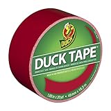 UPC 075353035061 product image for Duck Brand 1265014 Colored Duct Tape, Red, 1.88-Inch by 20 Yards, Single Roll | upcitemdb.com