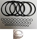 Universal Kegco type O-Ring Five Gasket Sets for Cornelius Home Brew Keg and Homebrewed With Pride keg sticker