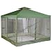 Kitchen & Housewares : 10 x 10 Replacement Canopy Two-Tiered WITH NETTING