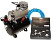 IWATA CUSTOM MICRON CM-C PLUS AIRBRUSHING SYSTEM WITH AIRBRUSH-DEPOT MODEL TC-20T