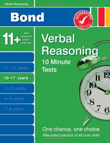Bond 10 Minute Tests 10-11 Years