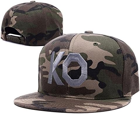 XIYY Kevin Owens KO Fight Embroidery Camouflage Cap Camo Snapback Hat