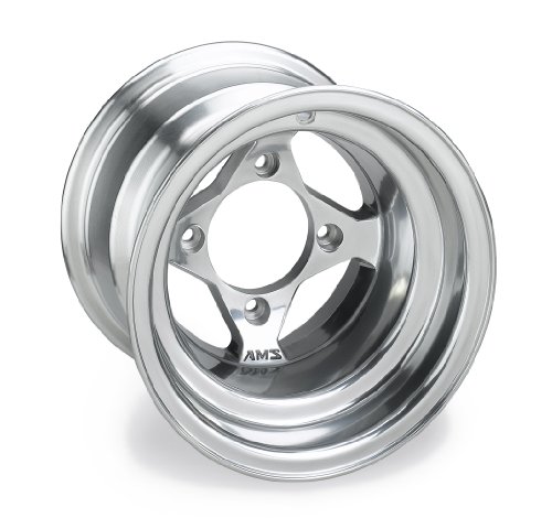 AMS Polished Cast Aluminum Rear Wheel – 10×8,