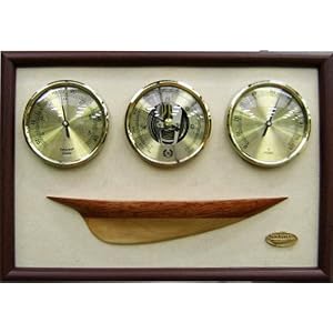 Nautical Weather Station with Ships Hull by Allivan Marketing BTH005 by Allivan Marketing