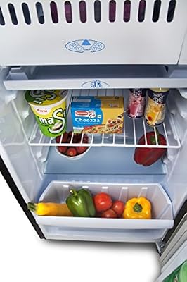 Sansui SC091P Direct Cool Refrigerator (80 Ltrs, Silver Hairline)