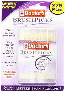 Doctor's Brushpicks, 275 Count (Pack of 4)