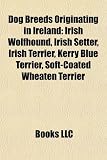 Dog Breeds Originating in Ireland: Irish Wolfhound, Irish Setter, Irish Terrier, Kerry Blue Terrier, Soft-Coated Wheaten Terrier