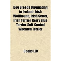 Dog Breeds Originating in Ireland: Irish Wolfhound, Irish Setter, Irish Terrier, Kerry Blue Terrier, Soft-Coated Wheaten Terrier