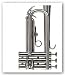 Trumpet by Michel Ditlove 11"x14" Art Print Poster