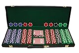500 11.5 Gram STRIPED DICE Chips DELUXE SET