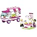 Sluban Building Block Girl's Dream Snack Car B0155 102 Piece Prince Queen Princess Castle Girl Toy