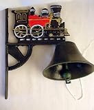 Cast Iron Dinner Bell - Train