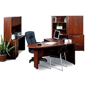 Tuscany Brown Executive Office Group Tuscany Brown by Bestar Office Furniture