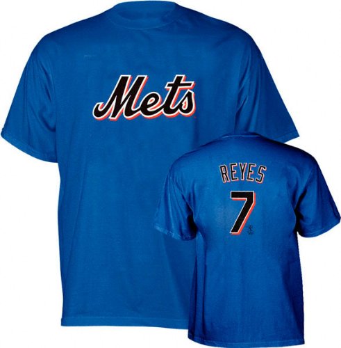Jose Reyes Majestic Name and Number New York Mets Toddler T-Shirt